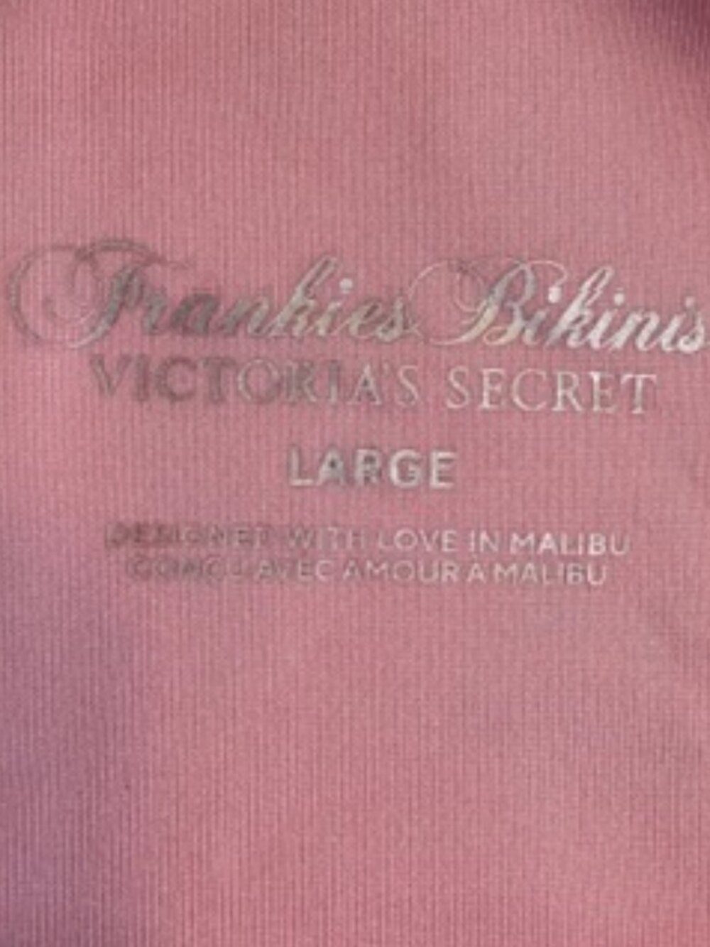 FRANKIES Bikinis x Victorias Secret PINK Paisley Cami Swim Top Large - Picture 10 of 11